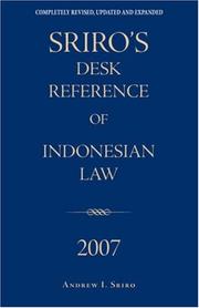 Cover of: Sriro