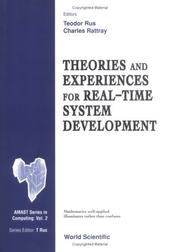 Cover of: Theories and Experiences for Real-Time System Development (Amast Series in Computing, Vol 2) by Teodor Rus