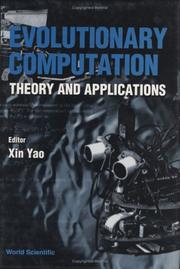 Cover of: Evolutionary Computation: Theory and Applications