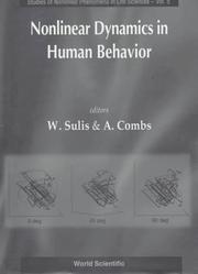 Cover of: Nonlinear dynamics in human behavior