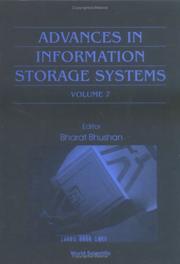Cover of: Advances in Information Storage Systems