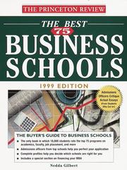 Cover of: The Best 75 Business Schools
