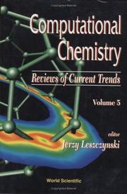 Computational chemistry : reviews of current trends