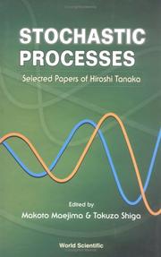 Stochastic processes by Hiroshi Tanaka