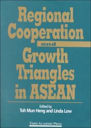 Cover of: Regional cooperation and growth triangles in ASEAN