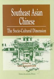 Cover of: Southeast Asian Chinese: the socio-cultural dimension