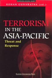 Cover of: Terrorism in the Asia-Pacific: threat and response
