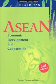 Cover of: Asean: Economic Development and Cooperation