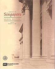 Essays in Singapore legal history by Kevin Tan