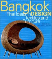 Cover of: Bangkok Design by Brian Mertens