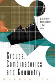 Groups combinatorics & geometry : Durham 2001