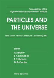 Cover of: Particles and the Universe |
