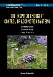 Bio-inspired emergent control of locomotion systems.