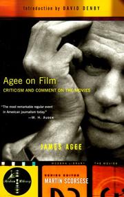 Cover of: Agee on film: reviews and comments