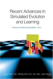 Recent advances in simulated evolution and learning