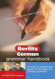 German grammar handbook