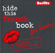 Cover of: Hide This French Book for Lovers (Berlitz Hide This...)
