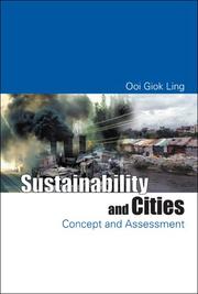 Sustainability and cities : concept and assessment