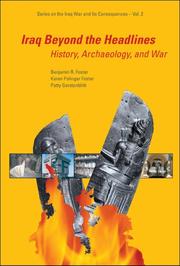 Cover of: Iraq Beyond the Headlines: History, Archaeology, And War (Series on the Iraq War and Its Consequences)
