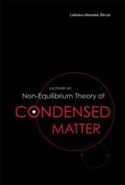 Lectures on non-equilibrium theory of condensed matter