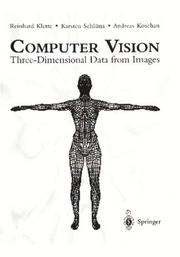 Computer vision by Reinhard Klette, Karsten Schluns, Andreas Koschan