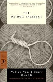 Cover of: The ox-bow incident