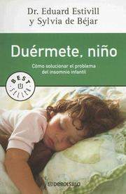 Cover of: Duermete Nino