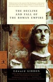 Cover of: The  decline and fall of the Roman empire