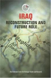 Cover of: Iraq: reconstruction and future role.