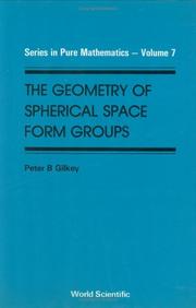 Cover of: Geometry of Spherical Space Form Groups (Series in Pure Mathematics)