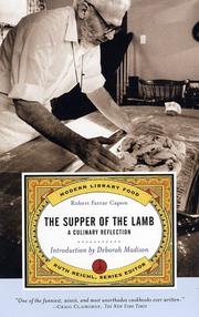 Cover of: The Supper of the Lamb by Robert Farrar Capon