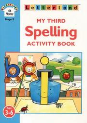 My third spelling activity book