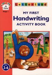 My first handwriting activity book