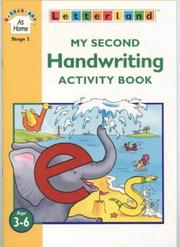 My second handwriting activity book