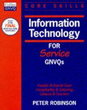 Information technology for service GNVQs : health & social care, hospitality & catering, leisure & tourism