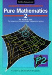 Cover of: Pure Mathematics (Advanced Modular Mathematics) by National Extension College., Graham Smithers, Stephen Webb