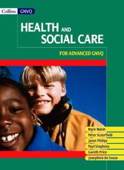 Health and social care for Vocational A Level : (formerly advanced GNVQ)