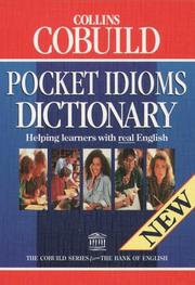 Cover of: Pocket Idioms Dictionary (COBUILD)