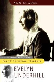 Cover of: Evelyn Underhill (Fount Christian Thinkers)