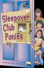 Cover of: The Sleepover Club Ponies (The Sleepover Club)