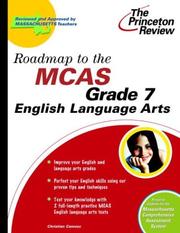Cover of: Roadmap to the MCAS Grade 7 English Language Arts