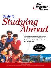 Guide to Studying Abroad (College Admissions Guides) by Princeton Review