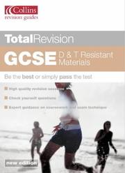 GCSE D&T : resistant materials