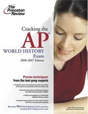 Cover of: Cracking the AP World History Exam