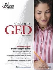 Cover of: Cracking the GED