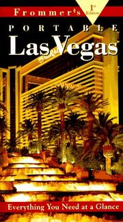 Cover of: Frommer's Portable Las Vegas (1st Ed.)