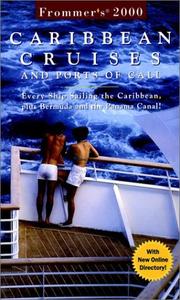 Cover of: Frommer's Caribbean Cruises 2000 (Frommer's Caribbean Cruises and Ports of Call 2000)