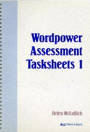 Wordpower assessment tasksheets. 1