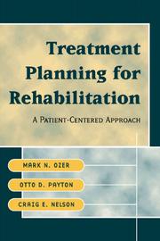 Treatment planning for rehabilitation : a patient-centered approach