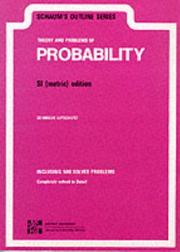 Schaum's outline of theory and problems of probability